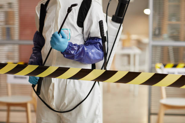 Professional Blood Cleanup technician working in Merchantville, NJ